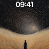 Cosmic Whisper Wallpaper with Starlit Dunes wallpaper for iPhone, iPad & Mac