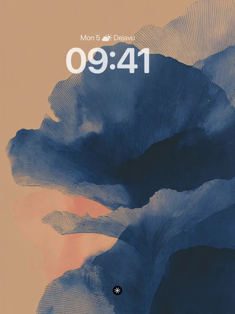 Ethereal Ginkgo Gradient Wallpaper wallpaper for iPhone, iPad & Mac