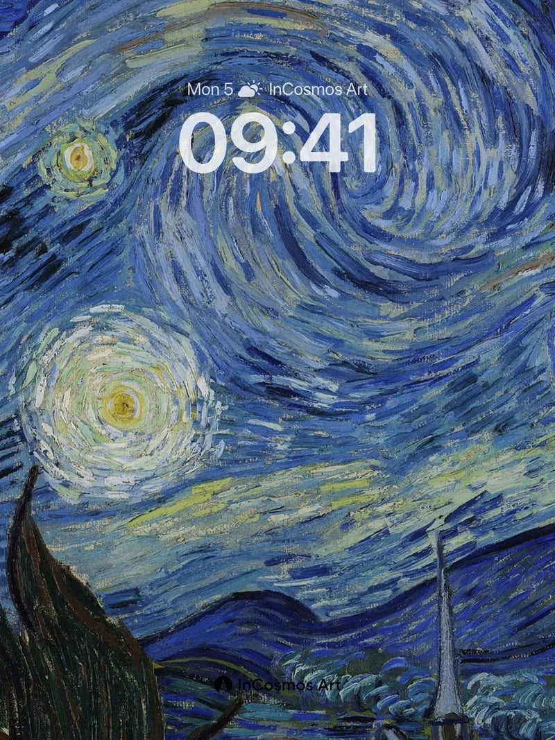 Whirlwind Sky Wallpaper with Starlit Visions