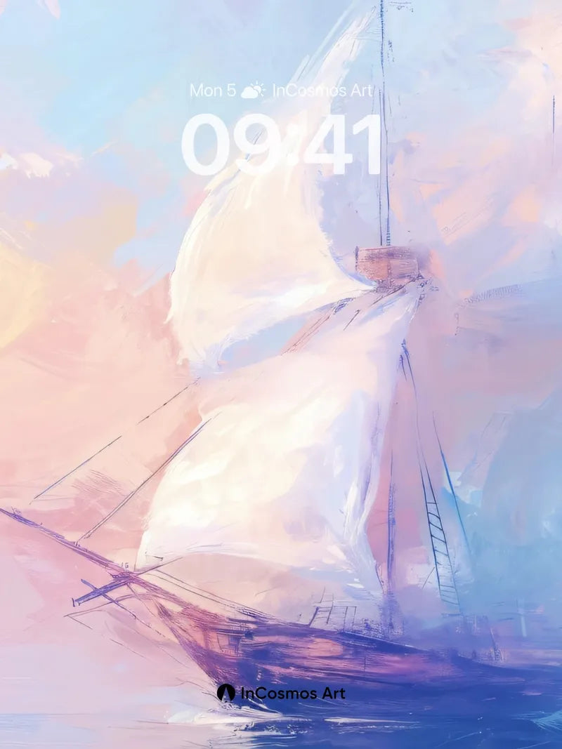 Sailcloth Whisper Wallpaper with Horizon Hush