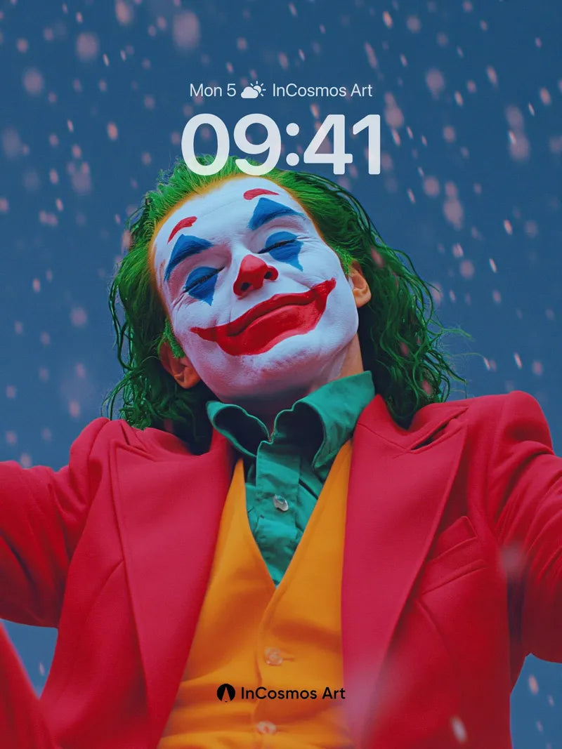 Chaos Clown Wallpaper with Raindrop Veil wallpaper for iPhone, iPad & Mac