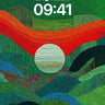 Ember Valley Wallpaper with Textured Light wallpaper for iPhone, iPad & Mac