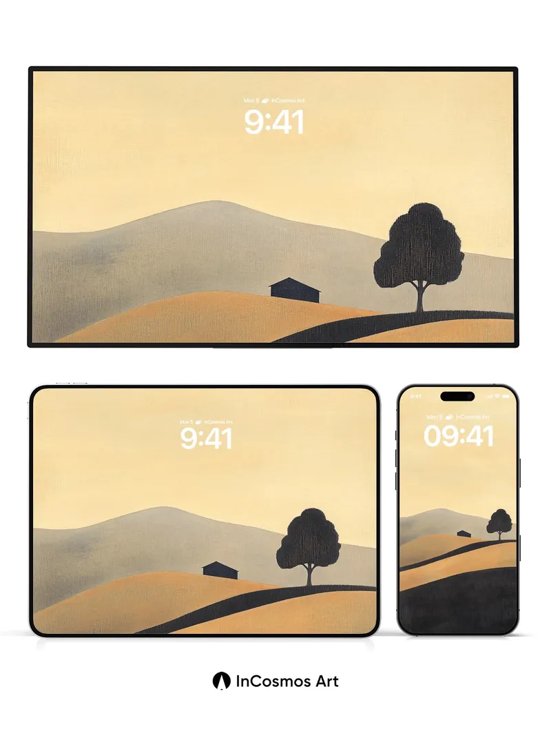 Serenity Ridge Wallpaper with Whispering Hills