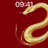 Golden Serpent Wallpaper with Mythic Grace wallpaper for iPhone, iPad & Mac