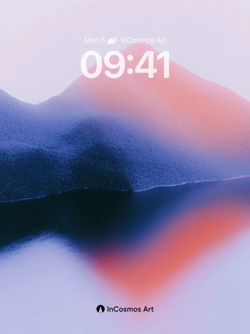 Serene Drape Wallpaper with Ethereal Hues