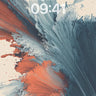 Coral Tide Wallpaper with Brushed Motion wallpaper for iPhone, iPad & Mac