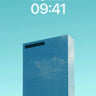 Skyward Glass Wallpaper with Cloud Reflections wallpaper for iPhone, iPad & Mac