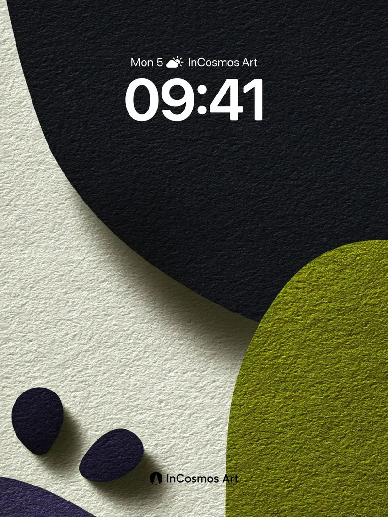 Velvet Echo Wallpaper with Organic Curves