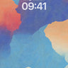 Whispering Clouds Wallpaper with Textured Hues wallpaper for iPhone, iPad & Mac
