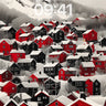 Frost-Cradled Village Wallpaper with Silent Roofs wallpaper for iPhone, iPad & Mac