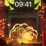 Golden Spiral Wallpaper with Celestial Gate wallpaper for iPhone, iPad & Mac
