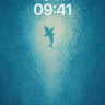 Abyssal Solitude Wallpaper with Silhouette — digital wallpaper for iPhone, iPad and Mac