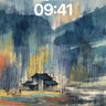 Misty Haven Wallpaper with Whispering Trees wallpaper for iPhone, iPad & Mac