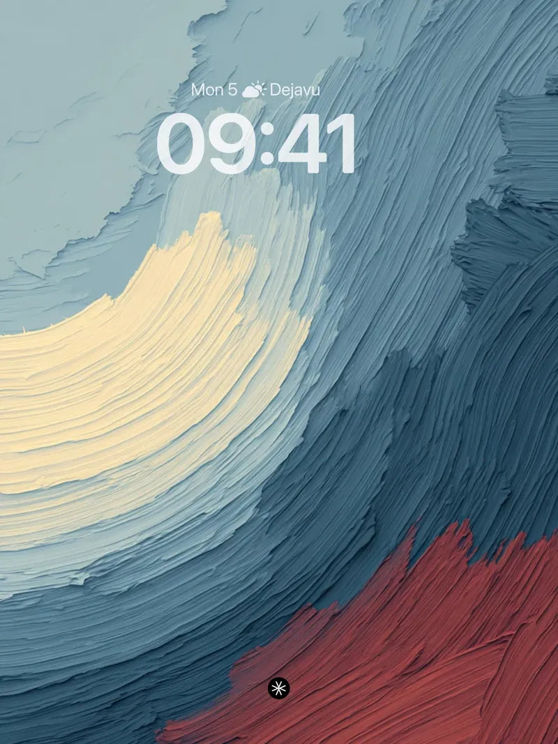 Surreal Gradient Flow Abstract Wallpaper