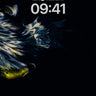 Nocturnal Ink Flow Wallpaper with Electric Veins wallpaper for iPhone, iPad & Mac