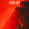 Crimson Echo Wallpaper with Stairway Steps wallpaper for iPhone, iPad & Mac