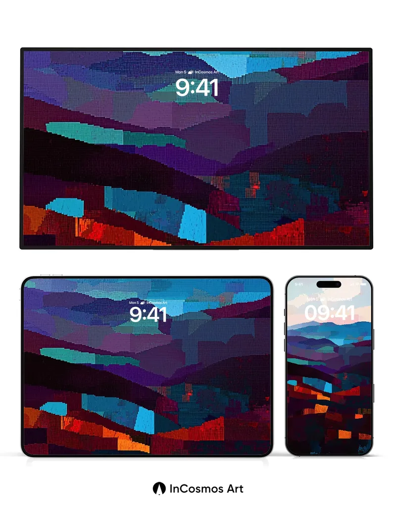 Velvet Valley Wallpaper with Distant Echoes