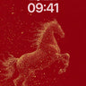 Golden Surge Wallpaper with Particle Motion wallpaper for iPhone, iPad & Mac