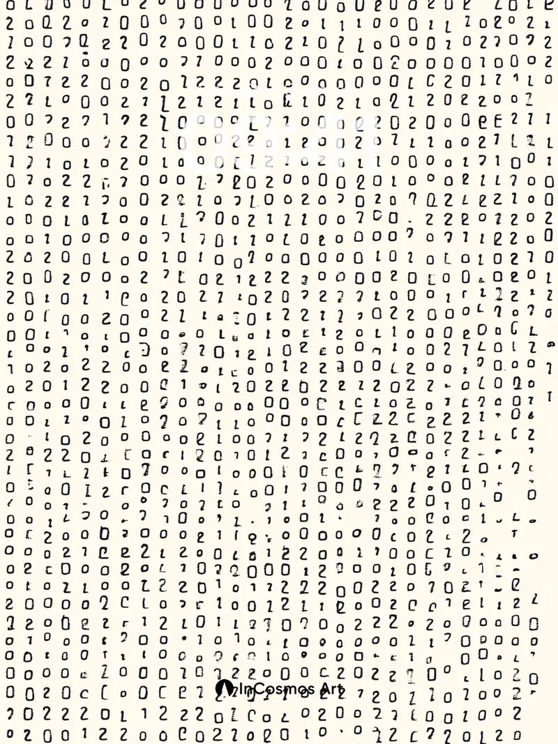 Binary Pulse Wallpaper with Digital Veins