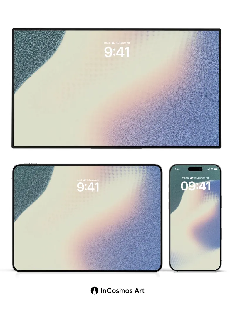 Soft Haze Wallpaper with Breathable Light