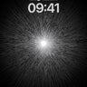 Cosmic Burst Wallpaper with Radiant Lines wallpaper for iPhone, iPad & Mac
