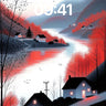 Crimson Echo Wallpaper with Moonlit Rivers wallpaper for iPhone, iPad & Mac