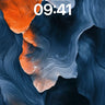 Canyon Pulse Wallpaper with Fiery Veins wallpaper for iPhone, iPad & Mac