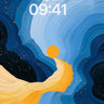 Surreal Waves Wallpaper wallpaper for iPhone, iPad & Mac
