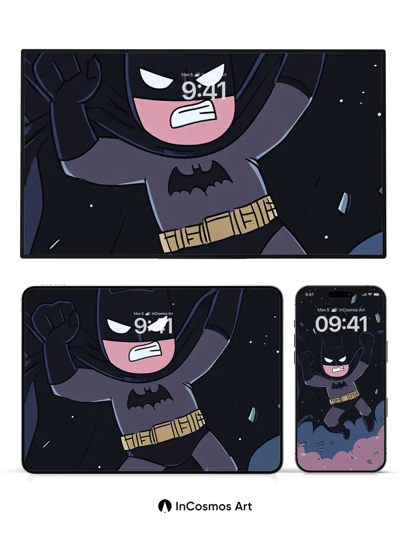 Fierce Night Flight Wallpaper with Animated Energy