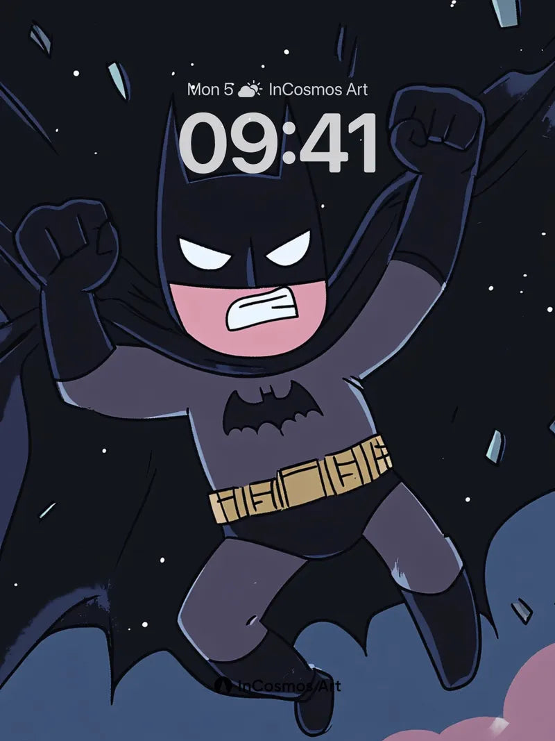 Fierce Night Flight Wallpaper with Animated Energy