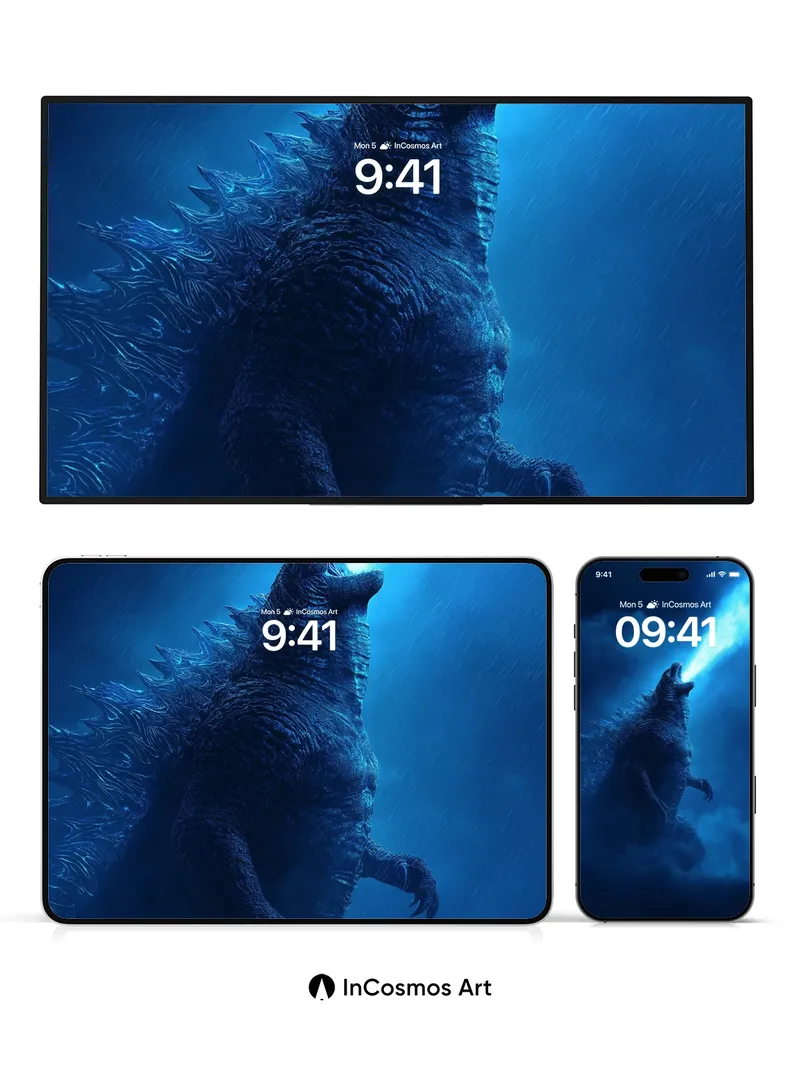 Thunderous Roar Wallpaper with Atomic Breath