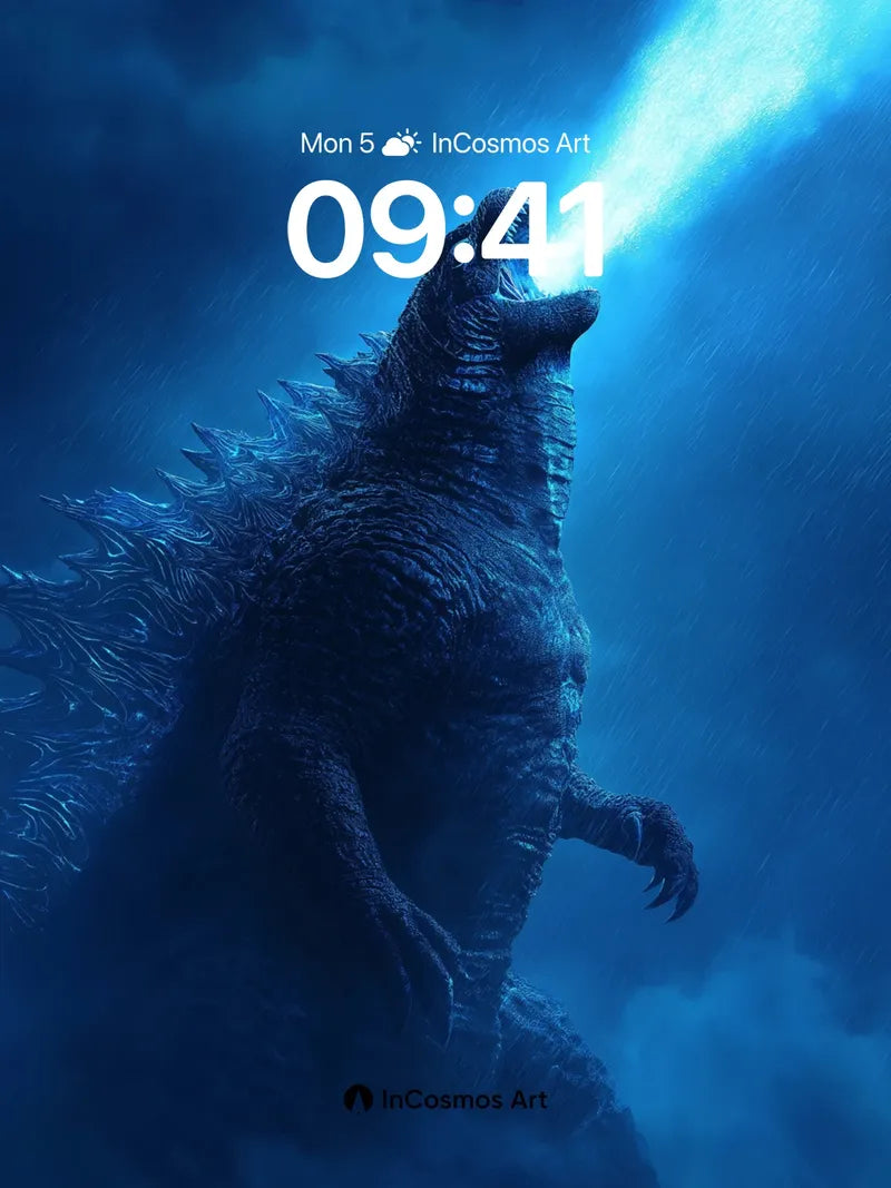 Thunderous Roar Wallpaper with Atomic Breath