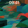 Serpentine Horizon Wallpaper with Threaded Light wallpaper for iPhone, iPad & Mac