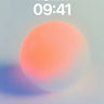 Hazy Orb Wallpaper with Soft Shadow Play wallpaper for iPhone, iPad & Mac