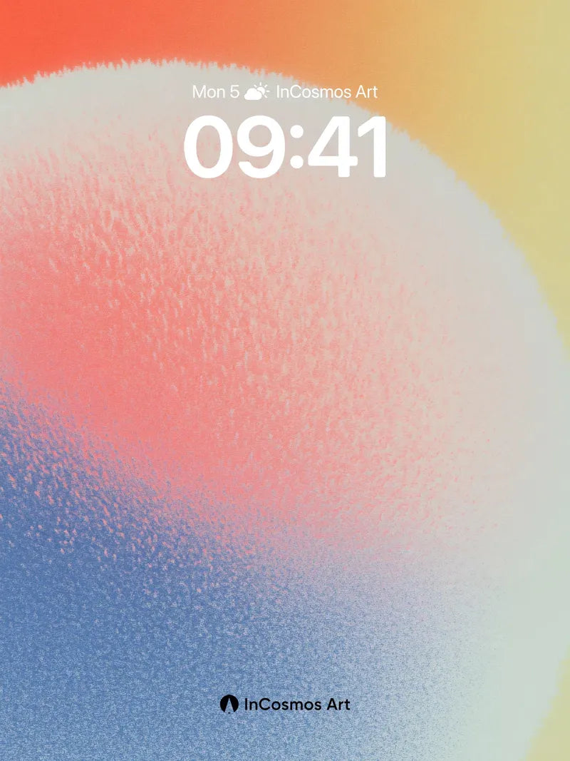 Luminous Gradient Wallpaper with Soft Haze