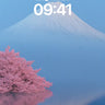 Serenity Snowcone Wallpaper with Cherry Reflection wallpaper for iPhone, iPad & Mac
