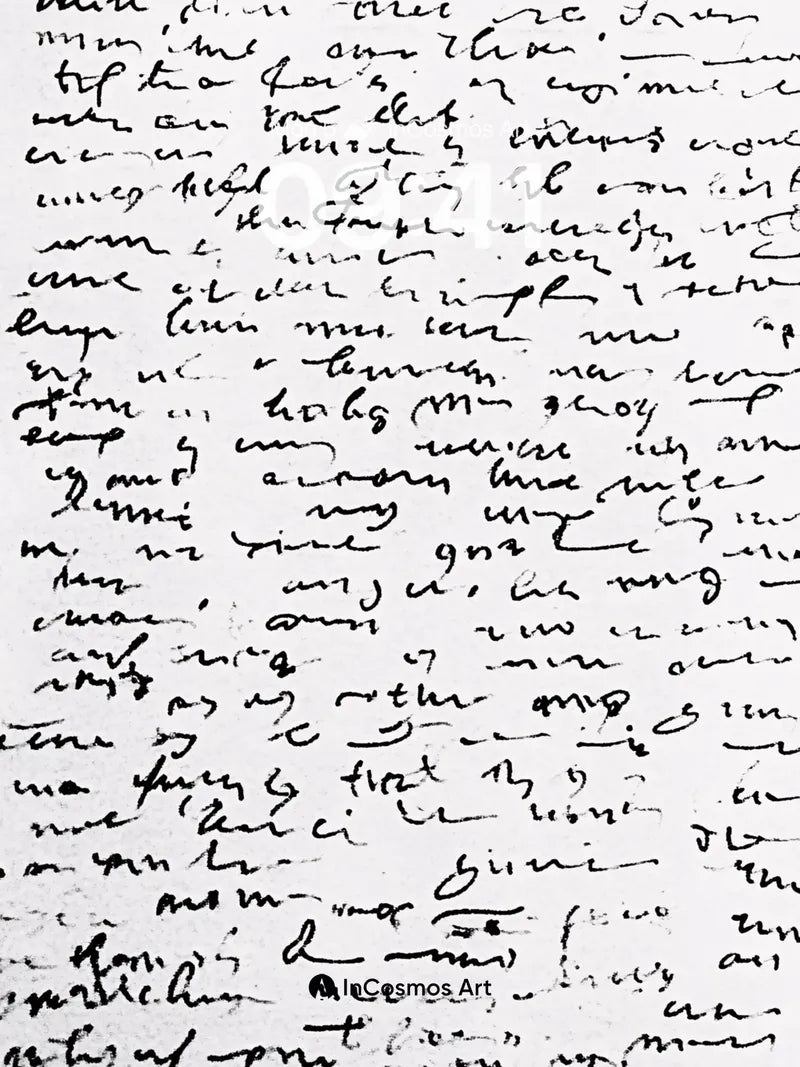 Whispered Ink Wallpaper with Cursive Shadows wallpaper for iPhone, iPad & Mac