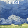 Whirlwind Sky Wallpaper with Van Gogh's Brush wallpaper for iPhone, iPad & Mac