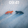 Serenity Fox Wallpaper with Shadow Echo wallpaper for iPhone, iPad & Mac