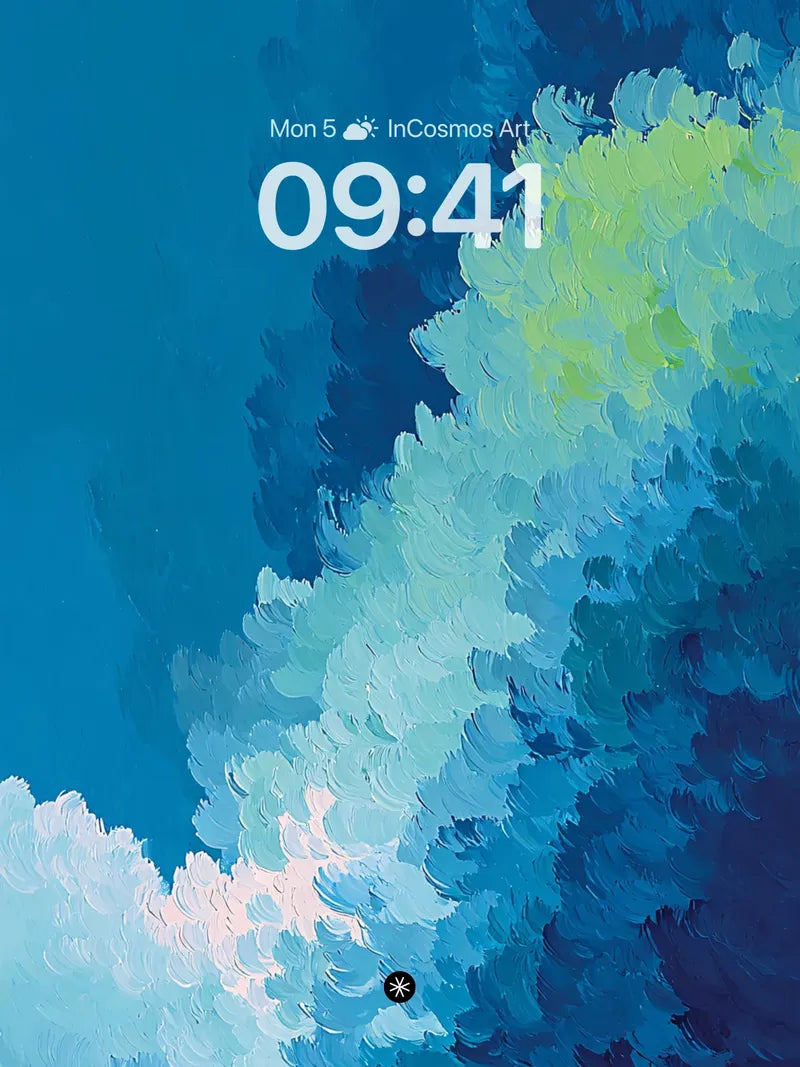 Oceanic Gradient Flow Wallpaper wallpaper for iPhone, iPad & Mac