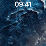Frostvein Abyss Wallpaper with Crystalline Veins wallpaper for iPhone, iPad & Mac