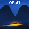 Silent Hearth Wallpaper with Mountain Embrace wallpaper for iPhone, iPad & Mac
