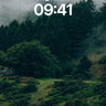 Misty Grove Wallpaper with Whispering Trails wallpaper for iPhone, iPad & Mac