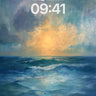 Stormlight Ocean Wallpaper with Golden Break wallpaper for iPhone, iPad & Mac