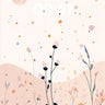 Whispering Meadow Wallpaper with Celestial Drift wallpaper for iPhone, iPad & Mac