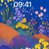 Midnight Bloom Garden Wallpaper wallpaper for iPhone, iPad & Mac