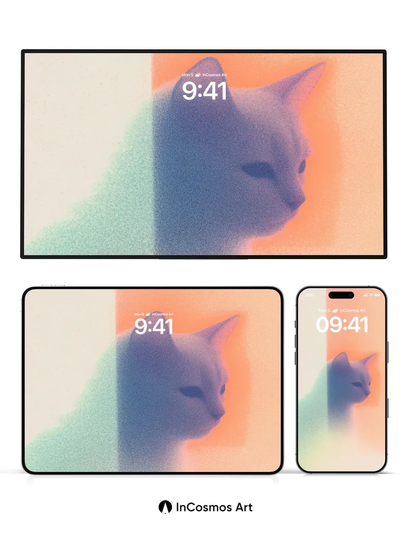 Silent Hush Wallpaper with Color Veil