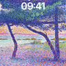 Luminous Grove Wallpaper with Dappled Light wallpaper for iPhone, iPad & Mac