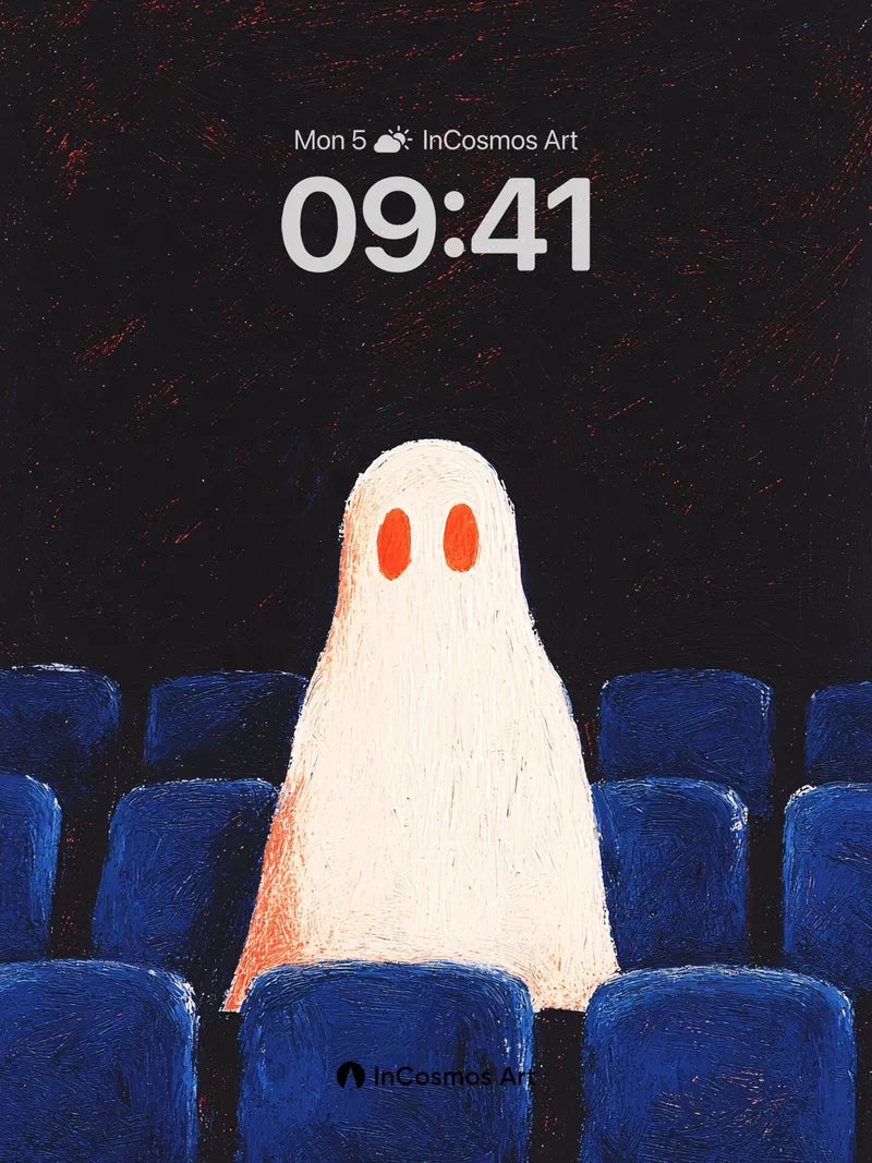 Lonely Ghost Wallpaper in Midnight Cinema