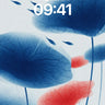 Serene Lotus Wallpaper with Floating Ink Shadows wallpaper for iPhone, iPad & Mac